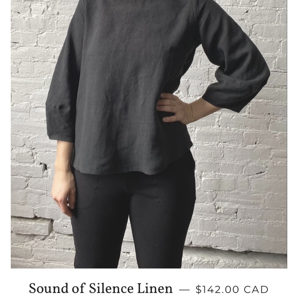 Smoking Lily - Sound of Silence Linen Shirt - L